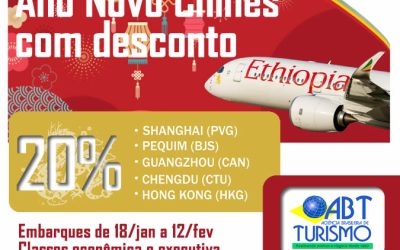 PROMOÇÃO ANO NOVO CHINÊS – ETHIOPIAN – 20%